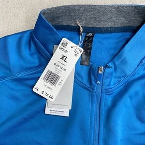 Men’s Adidas XL 1/4 zip pullover.
